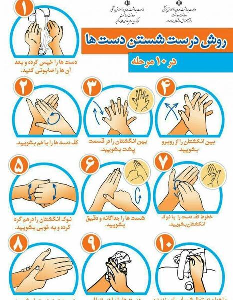 عکس نقاشی دست و صورت شستن