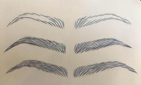 عکس نقاشی چهره چشم و ابرو