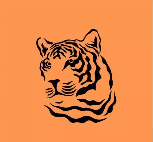 عکس نقاشی صورت ببری