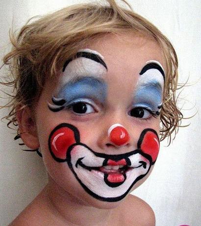 عکس نقاشی صورت بچه ها با آبرنگ