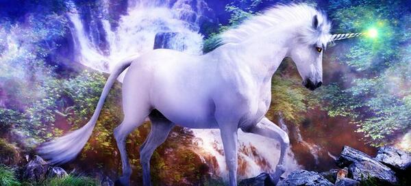عکس نقاشی اسب تک شاخ فقط صورت