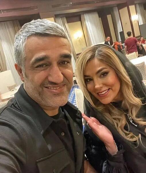 عکس از همسر واقعی پژمان جمشیدی