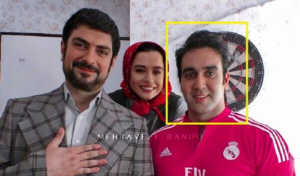 عکس زن واقعی ارش در سریال کیمیا