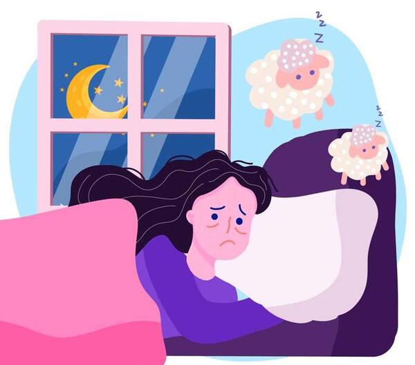 عکس بی خوابی کارتونی