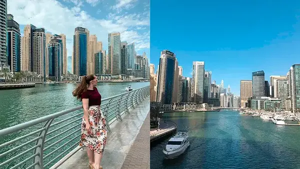عکس ساحل مارینا دبی