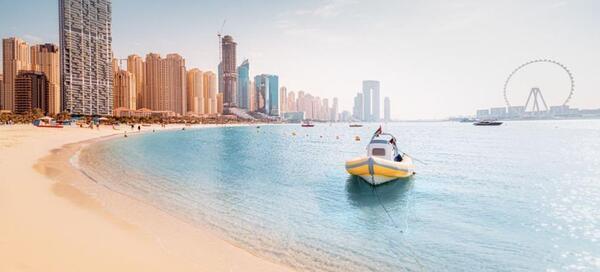 عکس ساحل مارینا دبی