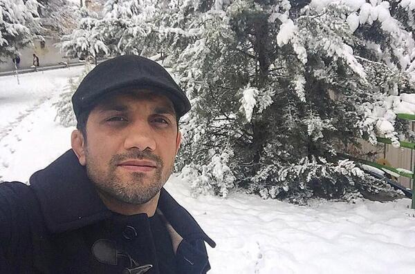 عکس علیرضا دبیر کشتی گیر