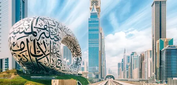 عکس نقشه کشور دبی