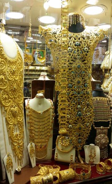 عکس بازار طلا دبی