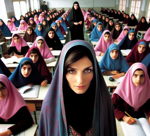 عکس دختران زیبای دبیرستانی