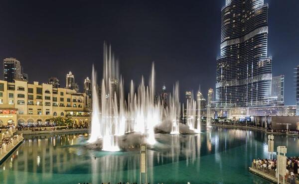 عکس دبی در نقشه