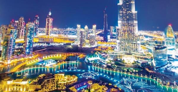 عکس از خیابان دبی