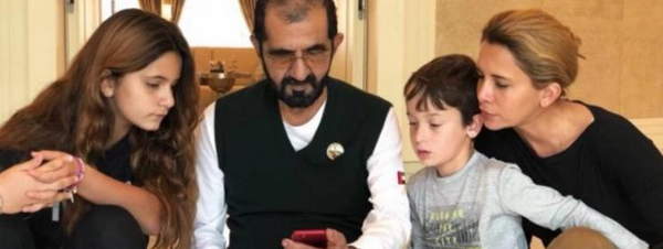 عکس پسر پادشاه دبی