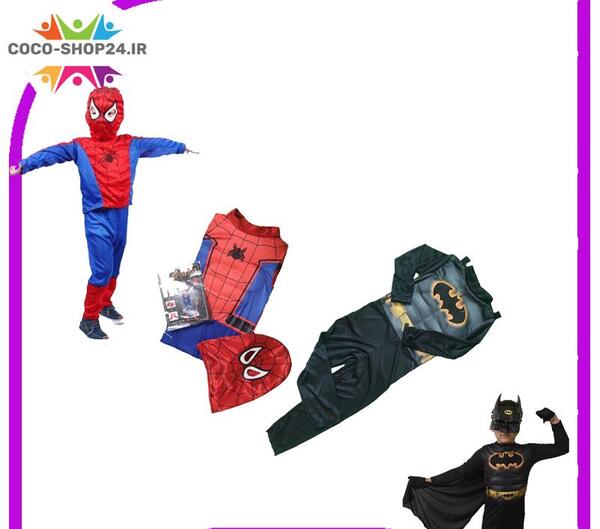 عکس بتمن و اسپایدرمن