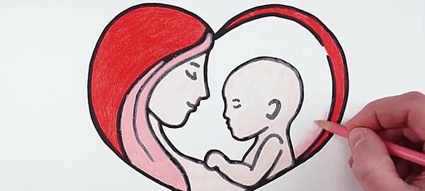 عکس تبریک روز مادر نقاشی