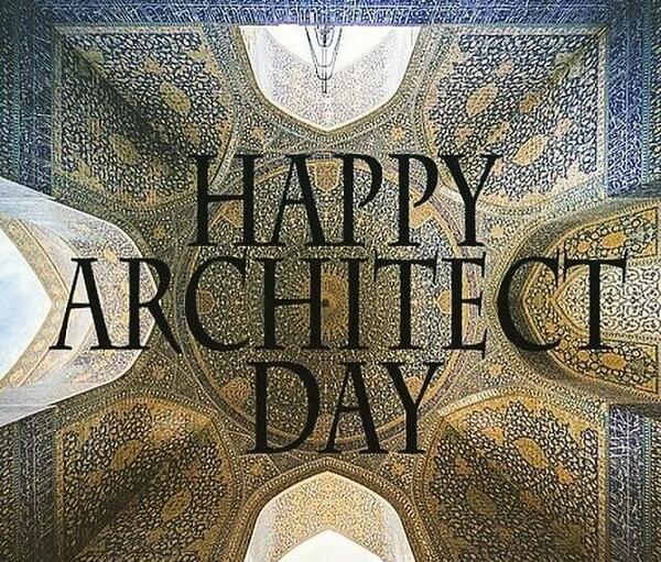 عکس تبریک روز معماری