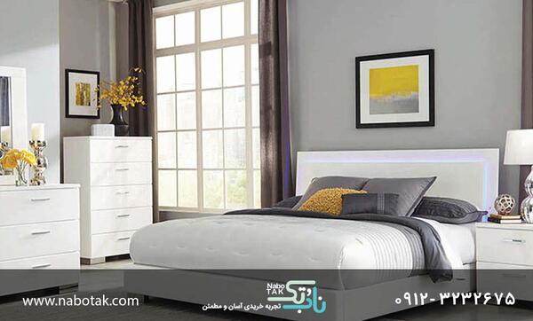 عکس تخت خواب ساده شیک