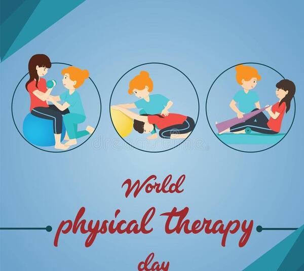 عکس نوشته تبریک روز فیزیوتراپی