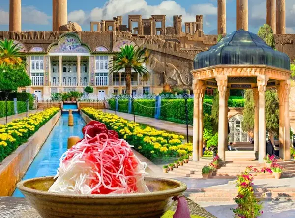 عکس نوشته تبریک روز شیراز