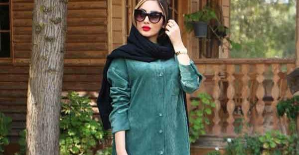 عکس مدل مانتو مخمل کبریتی