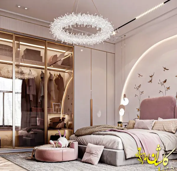 عکس اتاق خواب زیبا دخترانه