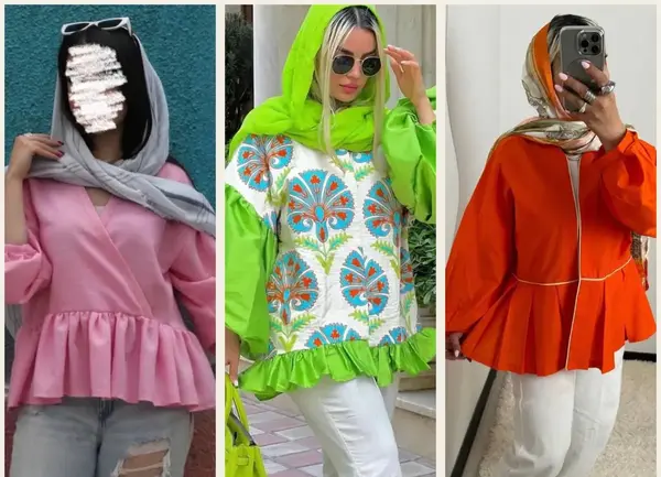 عکس مانتوی عروسکی دخترانه