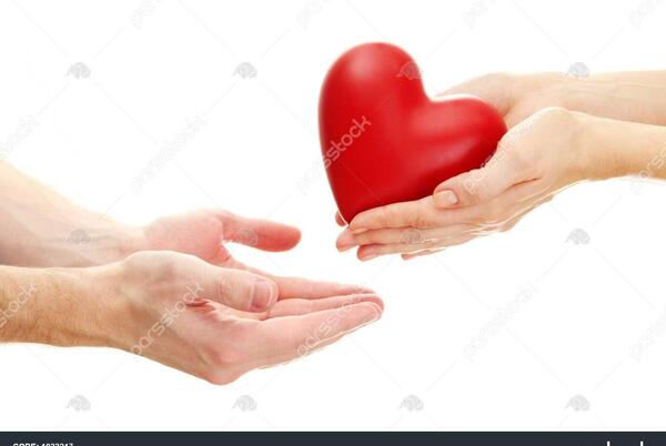 عکس قلب زن و شوهر