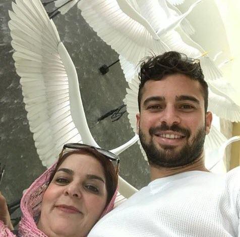 عکس از همسر سروش رفیعی