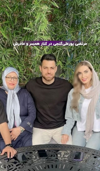 عکس از همسر سروش رفیعی