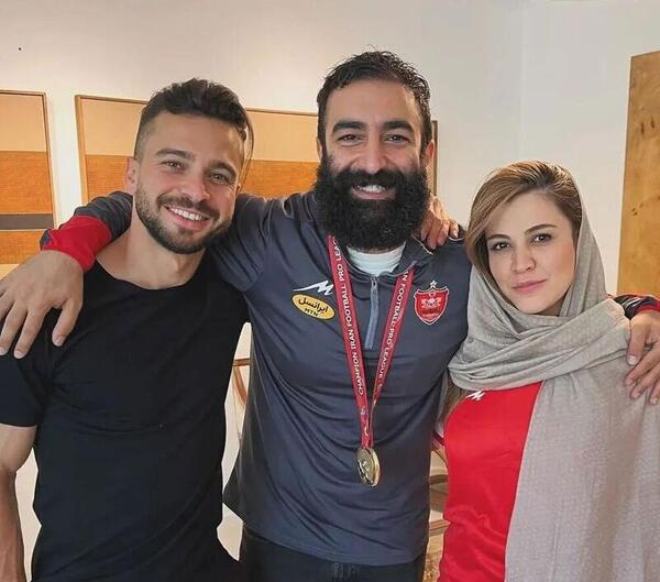 عکس از همسر سروش رفیعی