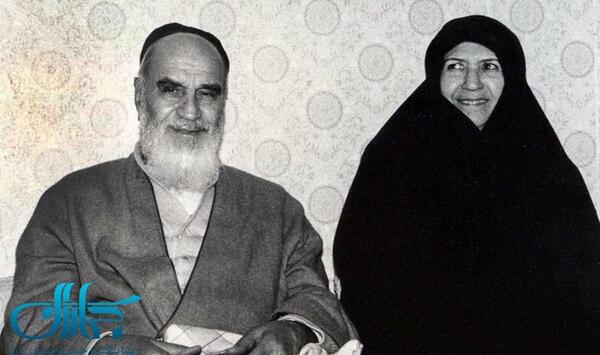 عکس همسر احمد خمینی