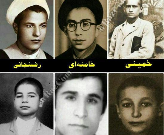 عکس جوانی همسر خمینی