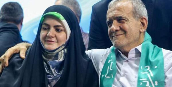نوه عکس همسر خامنه ای
