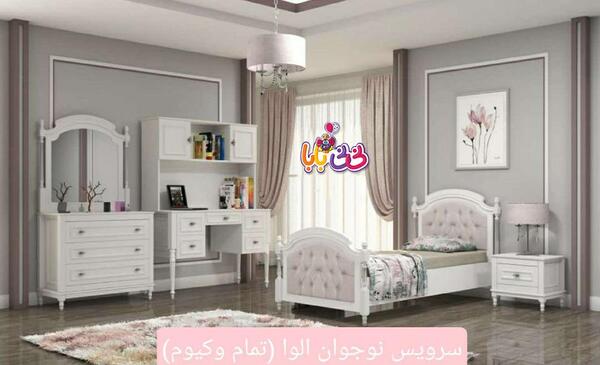 عکس تخت خواب نوجوان دخترانه