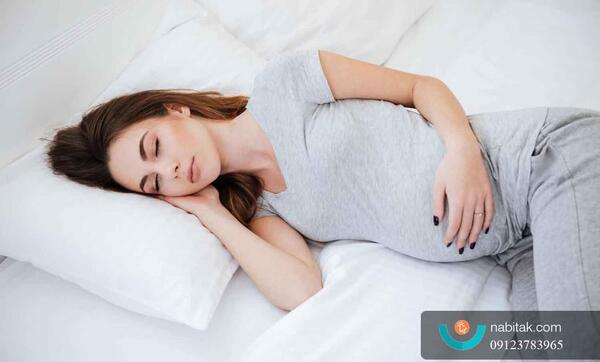 عکس های خوابیدن در بارداری