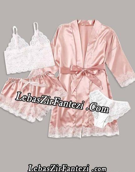 عکس لباس خواب ساتن دخترانه