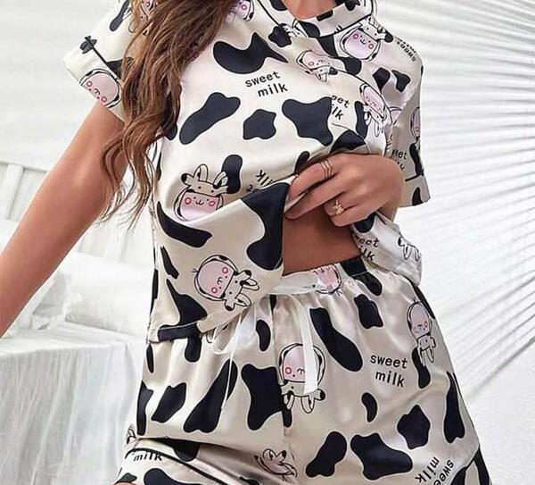 عکس لباس خواب ساتن دخترانه
