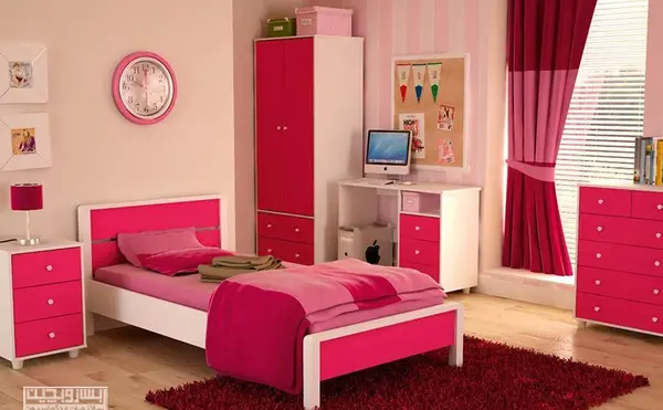 عکس سرویس اتاق خواب دخترانه