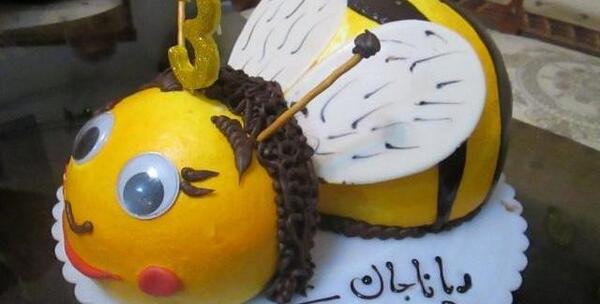 عکس کیک تولد دیانا رحیمی