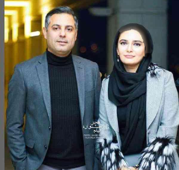 عکس دینا صالحی و همسرش