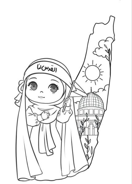 عکس نقاشی کودکانه روز قدس