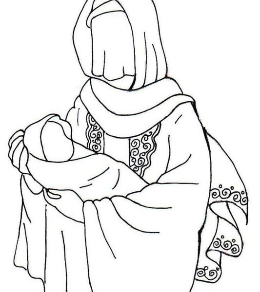 عکس نقاشی روز پرستار کودکانه