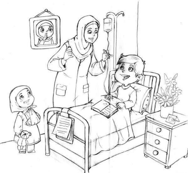 عکس کودکانه روز پرستار