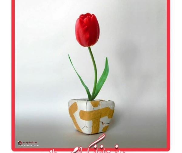 عکس روز جانباز برای پدر