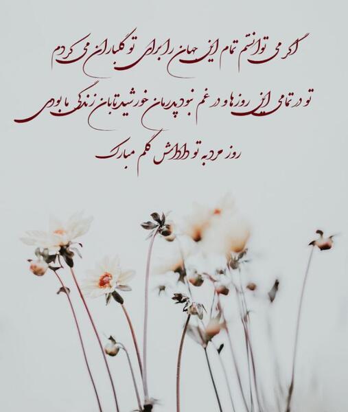 عکس نوشته روز جهانی مرد