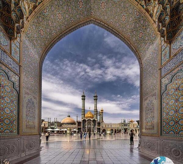 عکس از مرقد حضرت معصومه