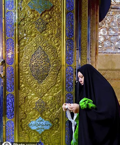 عکس از مرقد حضرت معصومه