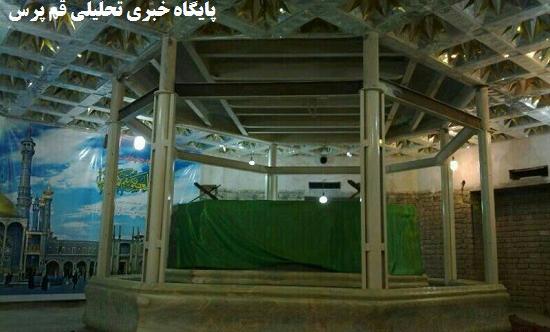 عکس طبیعی حرم حضرت معصومه