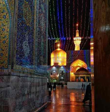 عکس طبیعی حرم حضرت معصومه