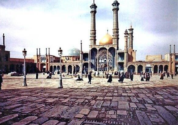 عکس طبیعی حرم حضرت معصومه
